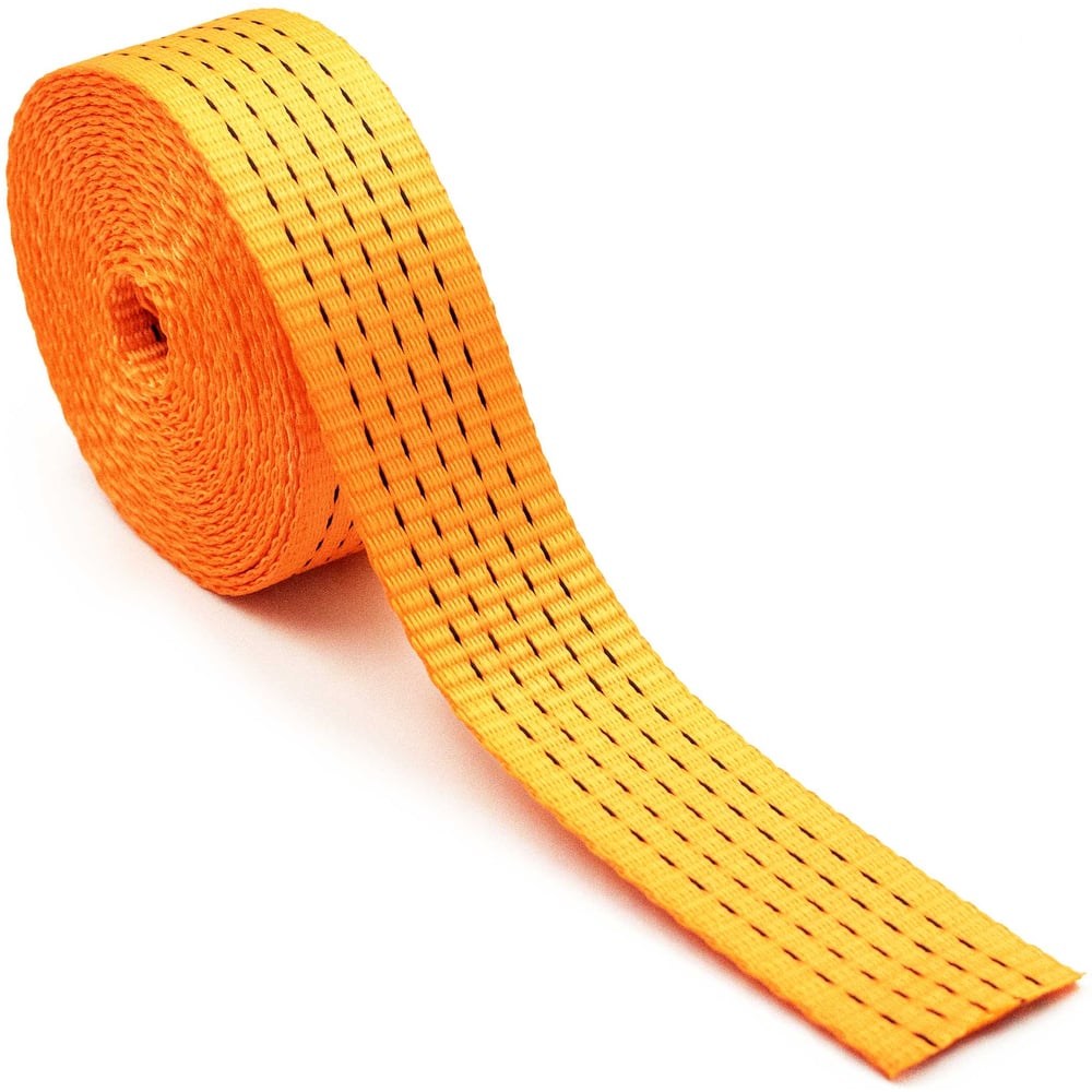 Изображение товара Лента полиэстеровая ЖЕЛДОРУСЛУГИ 50 мм 10 м оранжевая 055010-О