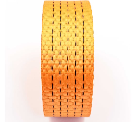 Изображение товара Лента полиэстеровая ЖЕЛДОРУСЛУГИ для стяжных систем 50 мм 5т 15м оранжевая 055015-О