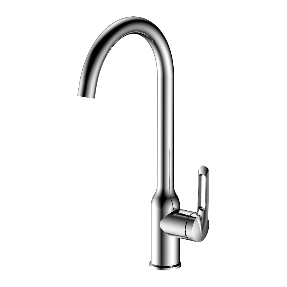 Изображение товара Смеситель для кухни Valfex Tantalus Steel однорычажный с поворотным изливом