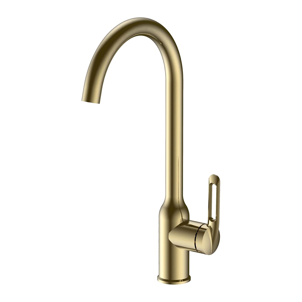 Изображение товара Смеситель для кухни Valfex Tantalus Steel Gold VF.70825-5