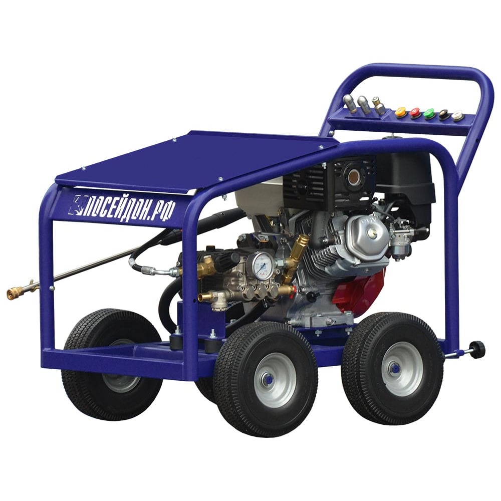 Изображение товара Гидродинамическая мойка Посейдон 350 бар с бензиновым двигателем