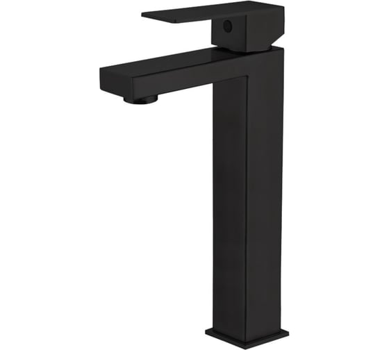 Изображение товара Смеситель для раковины Valfex высокий, нерж. сталь, Antares Steel Black (10) VF.11803-7