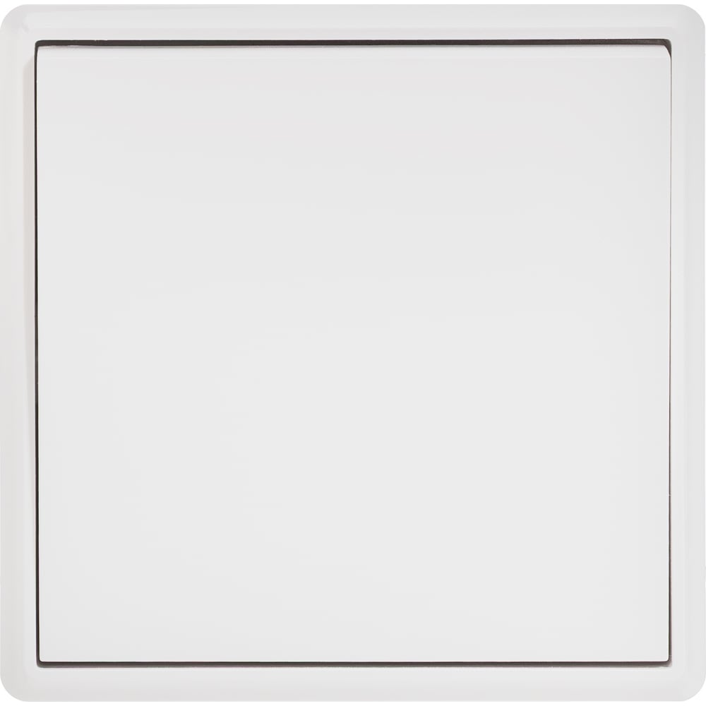 Изображение товара Клавишный выключатель ENCORE скрытого монтажа белый ALTECH 1SW 07437