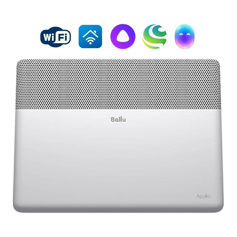 Изображение товара Электрический конвектор BALLU Apollo Transformer BEC/AT-1000 для обогрева помещений до 15 м²