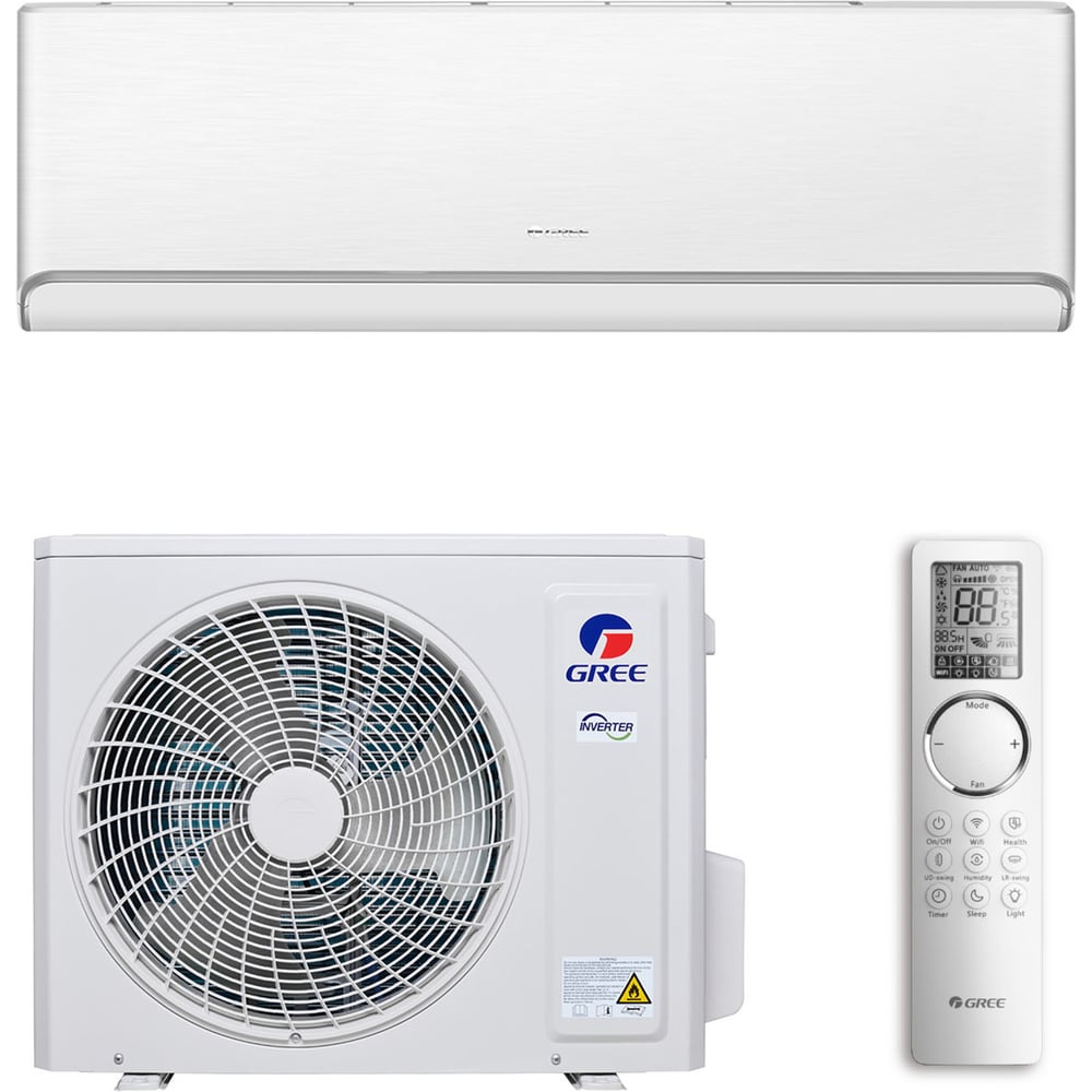 Изображение товара Настенная сплит-система Gree Airy Inverter R32 35м² Wi-fi и ионизация