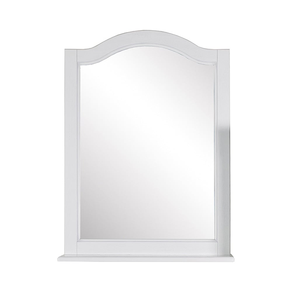 Изображение товара Зеркало АСБ-Мебель Модерн 85 Белый с патиной серебро настенное стильное современное