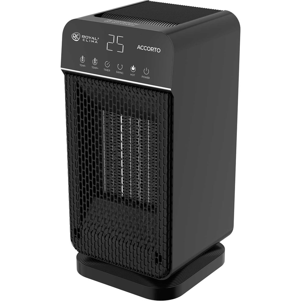 Изображение товара Электрический тепловентилятор Royal Clima ACCORTO RFH-AC2000DC-GR 2000 Вт для обогрева помещений до