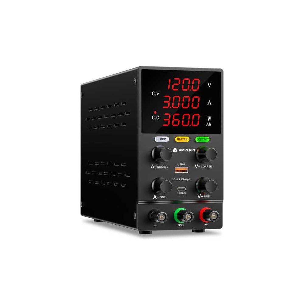 Лабораторный блок питания Amperin AI-CW1203 120V, 3A 0110583