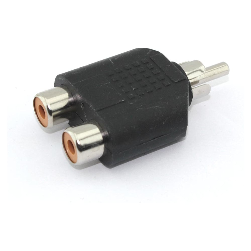 Изображение товара Разветвитель RCA Amperin тюльпан 1 папа - 2 мама 91858