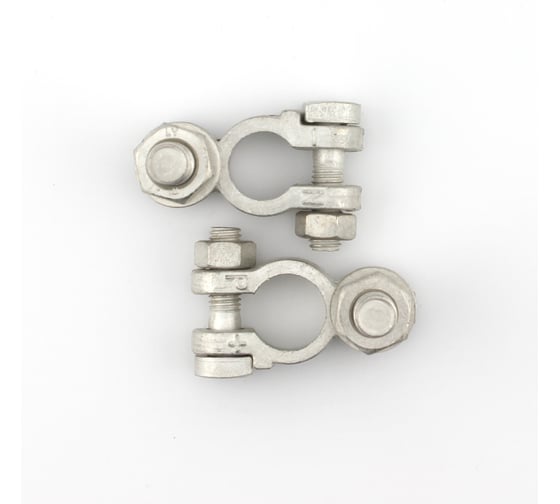 Изображение товара Клемма АКБ Nord-Yada латунь 2шт болт М10 ТМ Nord YADA 909915