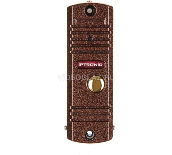 Изображение товара Вызывная панель видеодомофона IPTRONIC IPT-AOP CORVUS (Bronze)