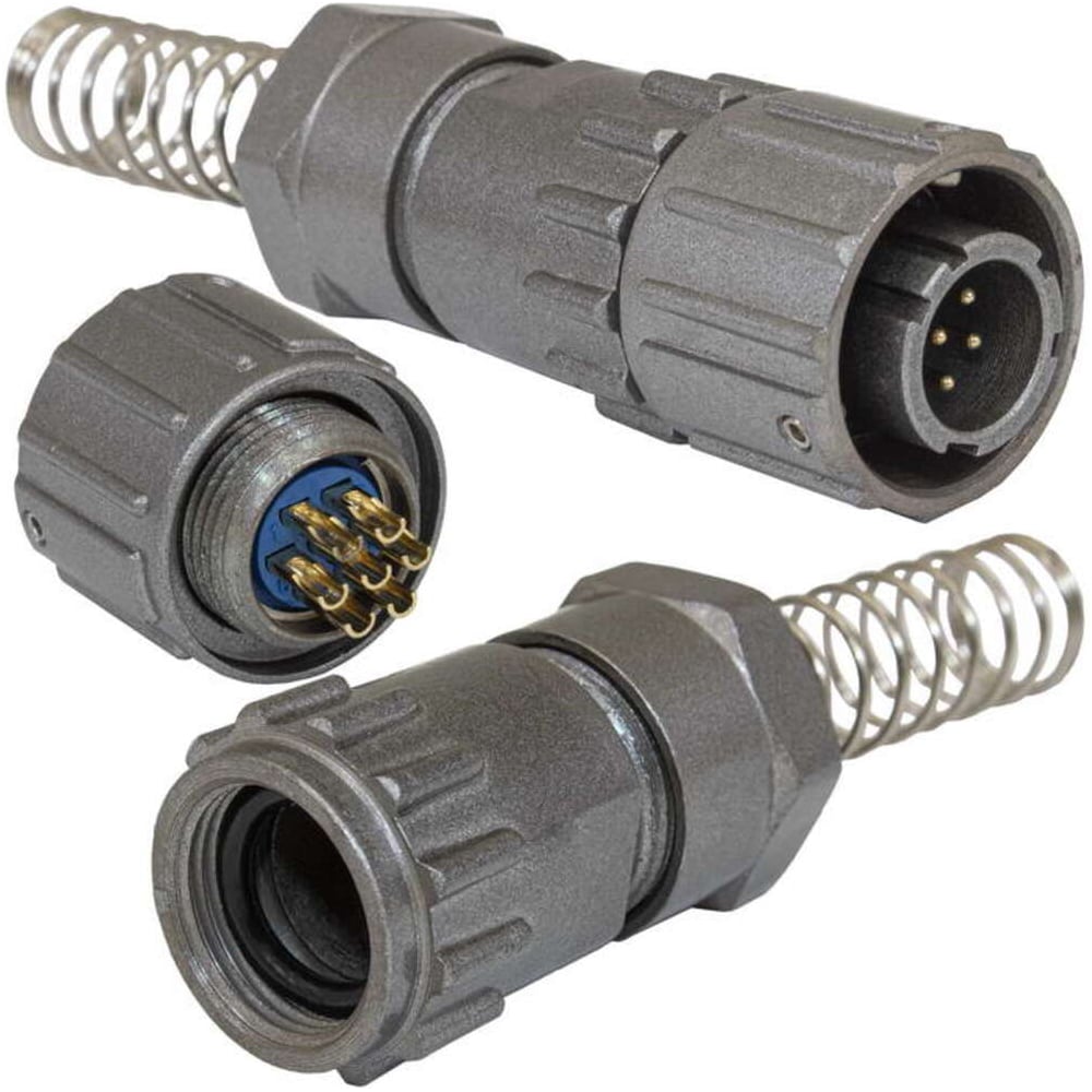 Изображение товара Разъёмы быстроразъемные VOLKEL FQ14-7pin TJ-8 IP67 алюминий