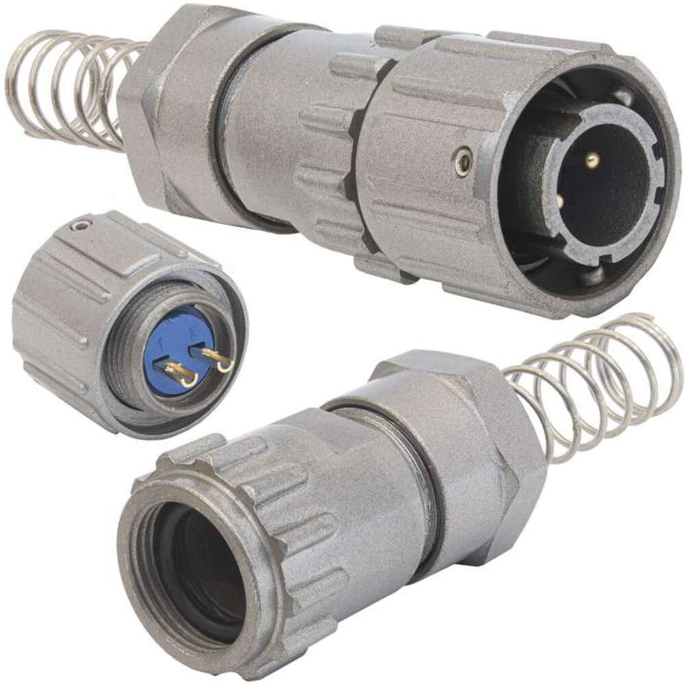 Изображение товара Разъемы быстроразъемные RUICHI FQ14-2pin TJ-8 VOLKEL 107048 IP67 алюминий 400 В малая нагрузка