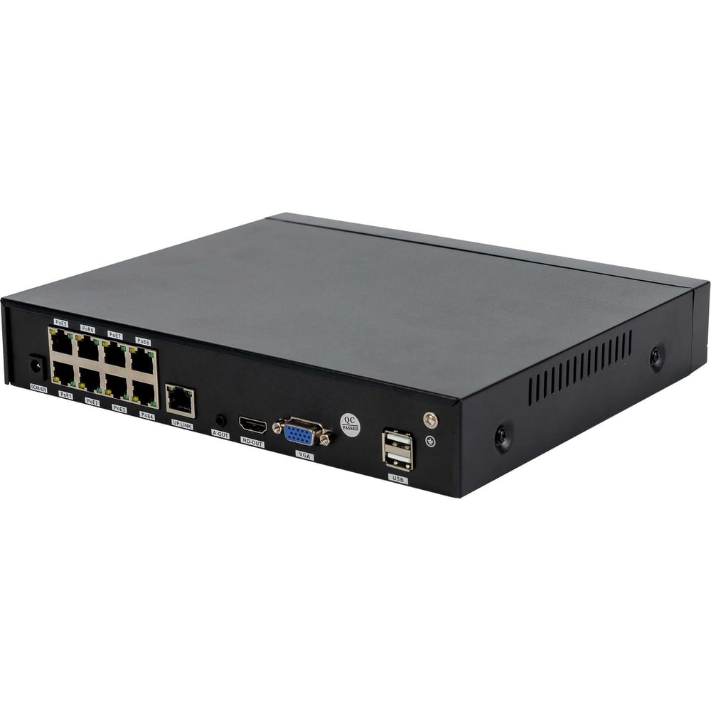 Изображение товара 8-канальный видеорегистратор IP Novihome с поддержкой PoE