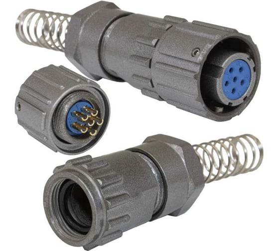 Изображение товара Разъёмы быстроразъемные RUICHI FQ14-6pin TK-8 VOLKEL 107056