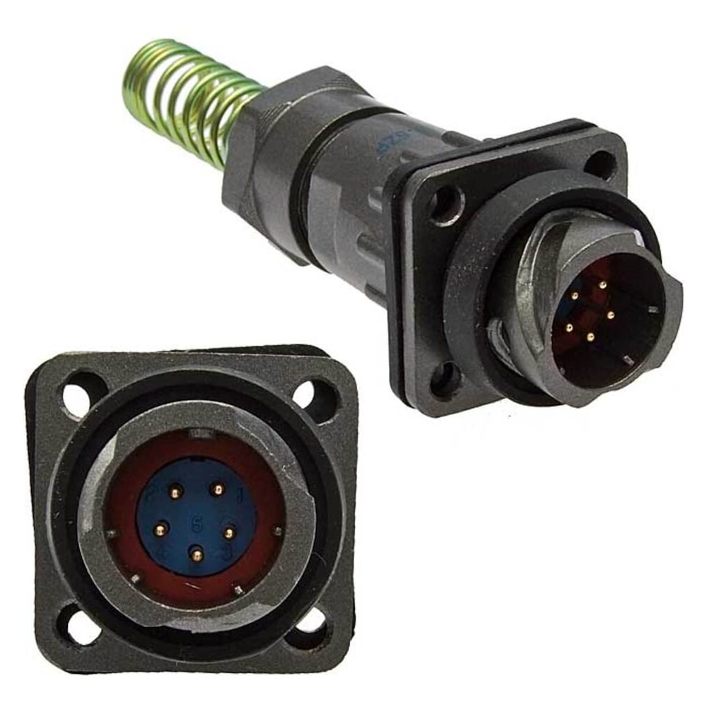 Изображение товара Разъёмы быстроразъемные RUICHI FQ14-5pin ZPJ-8 для электросетей IP67