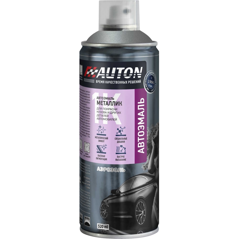 Изображение товара Автоэмаль Auton TOYOTA 199 SILVER металлик аэрозоль 520 мл