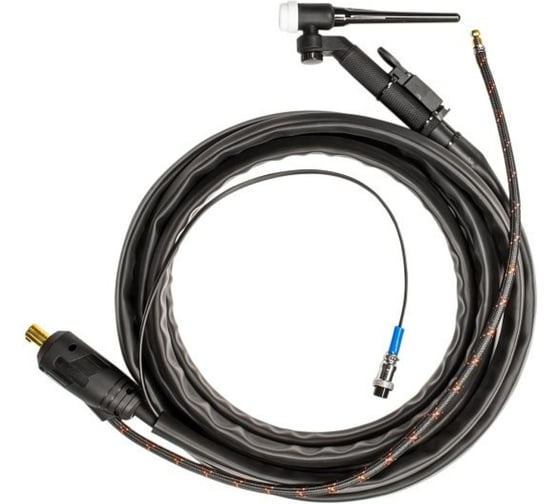 Изображение товара Горелка Aurora TIG 17 STORK профессиональная 140A(35) 50MMQ ,2pin, газ б/р, 4м 40116