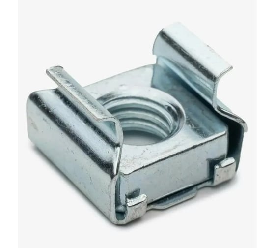 Изображение товара Гайка клетевая М6 (2,6-3,5) 8,3х8,3. 500 шт. Крепсталь K002457