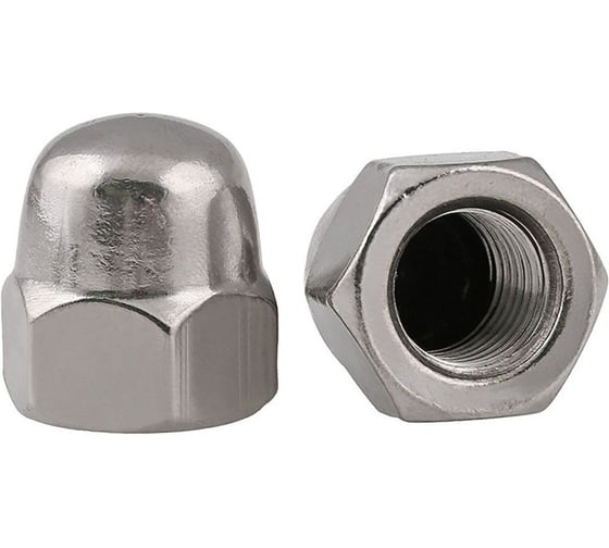 Изображение товара Гайка колпачковая Крепсталь DIN 1587 М18 цинк. 50 шт. K002466