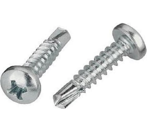 Изображение товара Саморез Крепсталь DIN7504N 3,9х9,5 цинк. Полная резьба 1000 шт. K002841