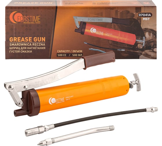 Изображение товара Шприц для нагнетания густой смазки FORSTIME 500мл FT-07041A MST(62989)