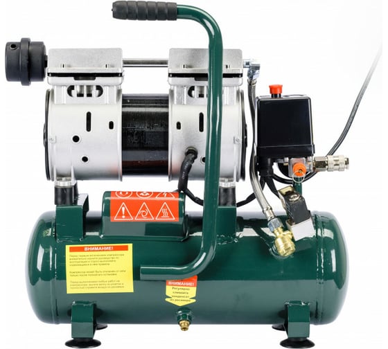 Изображение товара Поршневой безмасляный компрессор FAVOURITE AC 1011NV 1,1кВт, 10л, 120л/мин 128111011