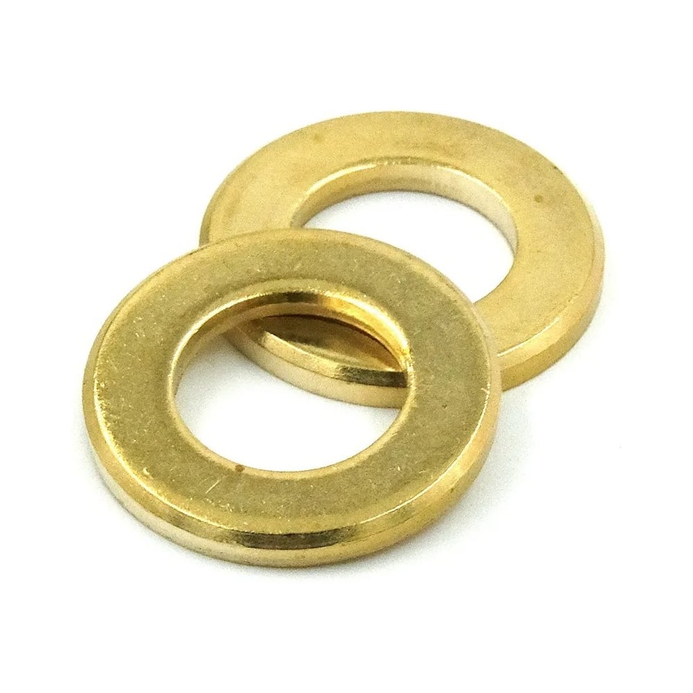 Изображение товара Шайба крепежная DIN 125 ГОСТ 11371 М14 латунь 100 шт