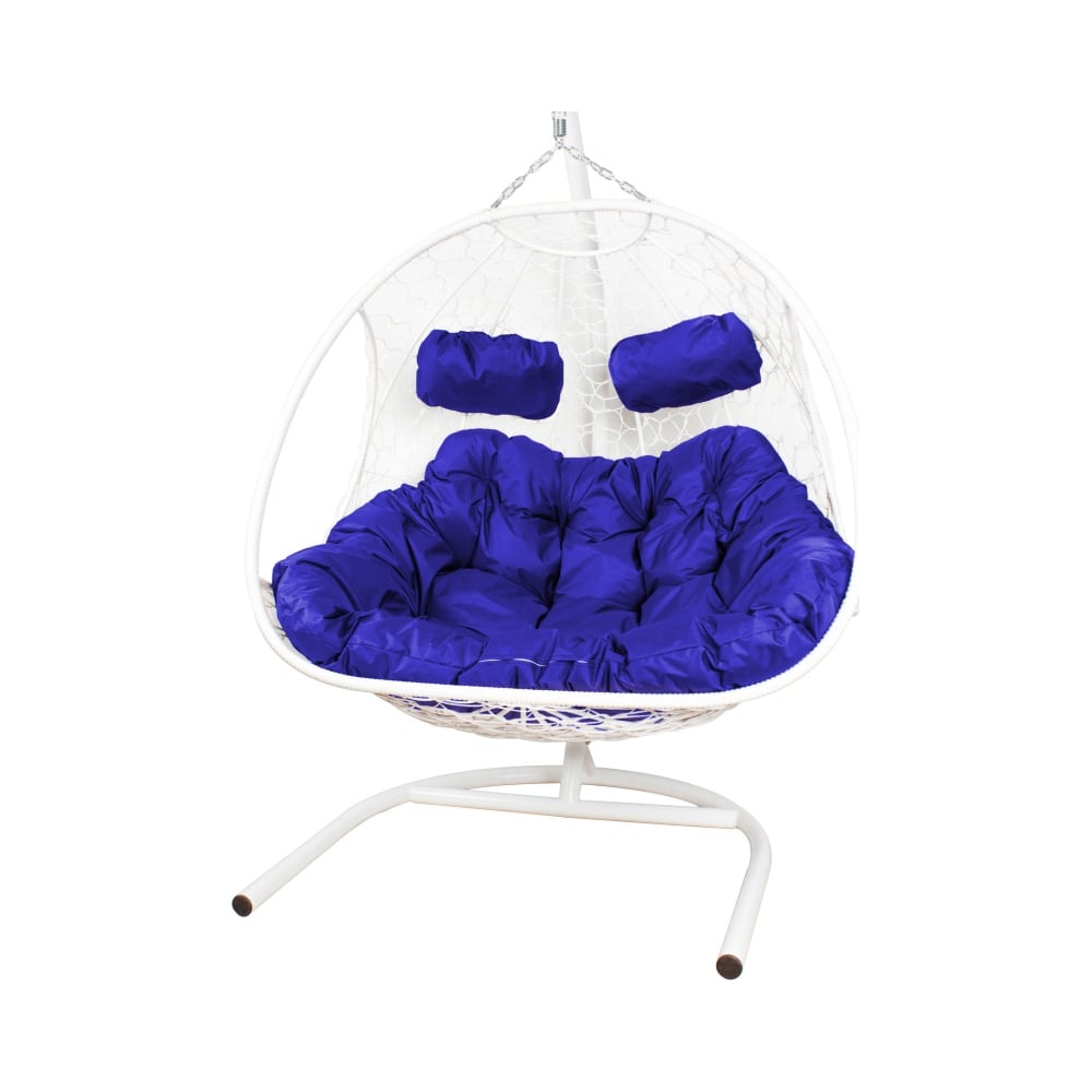 Изображение товара Подвесное кресло ДОБРЫНЯ из ротанга и металла для улицы и дома