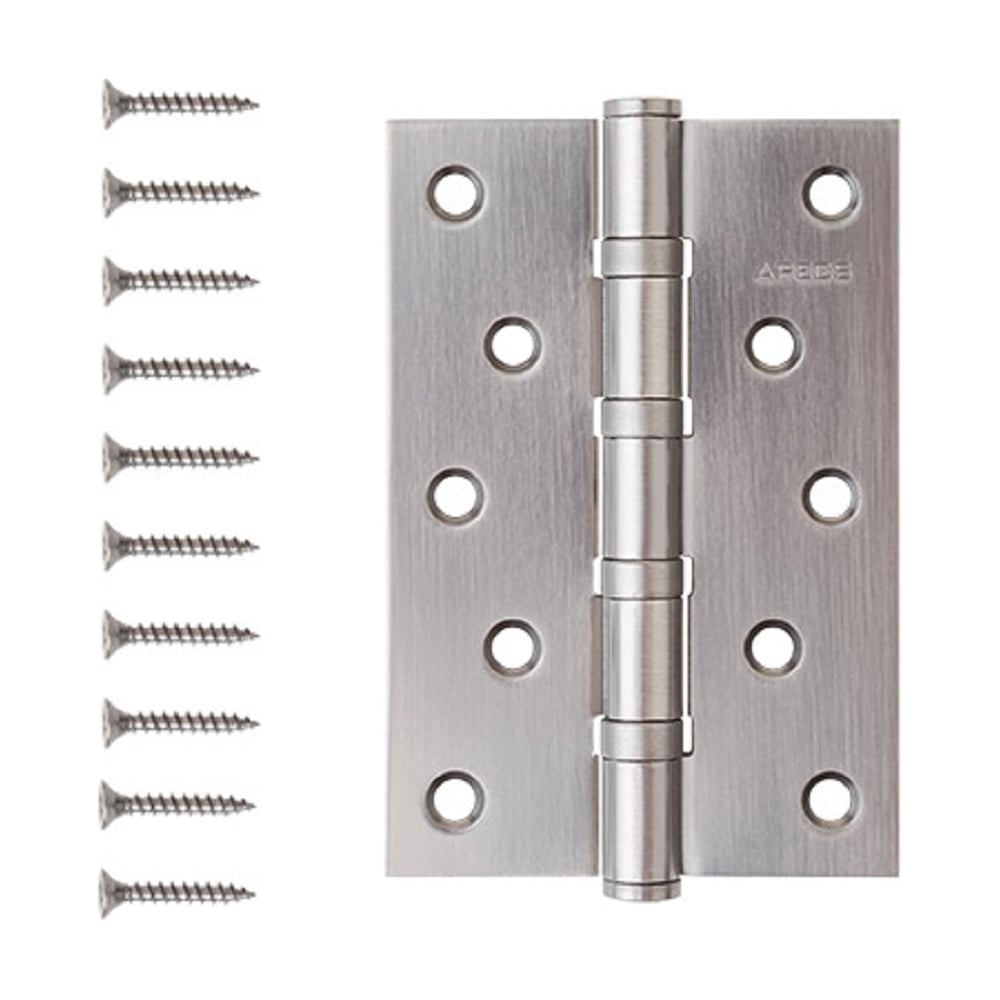 Изображение товара Врезная петля Apecs 120x80 гальваника графит надежная сталь