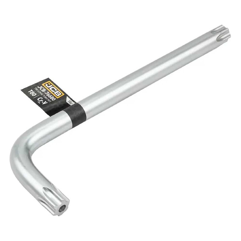 Изображение товара Ключ Г-образный JCB TORX T80 -76680(66155) полупрофессиональный CrV