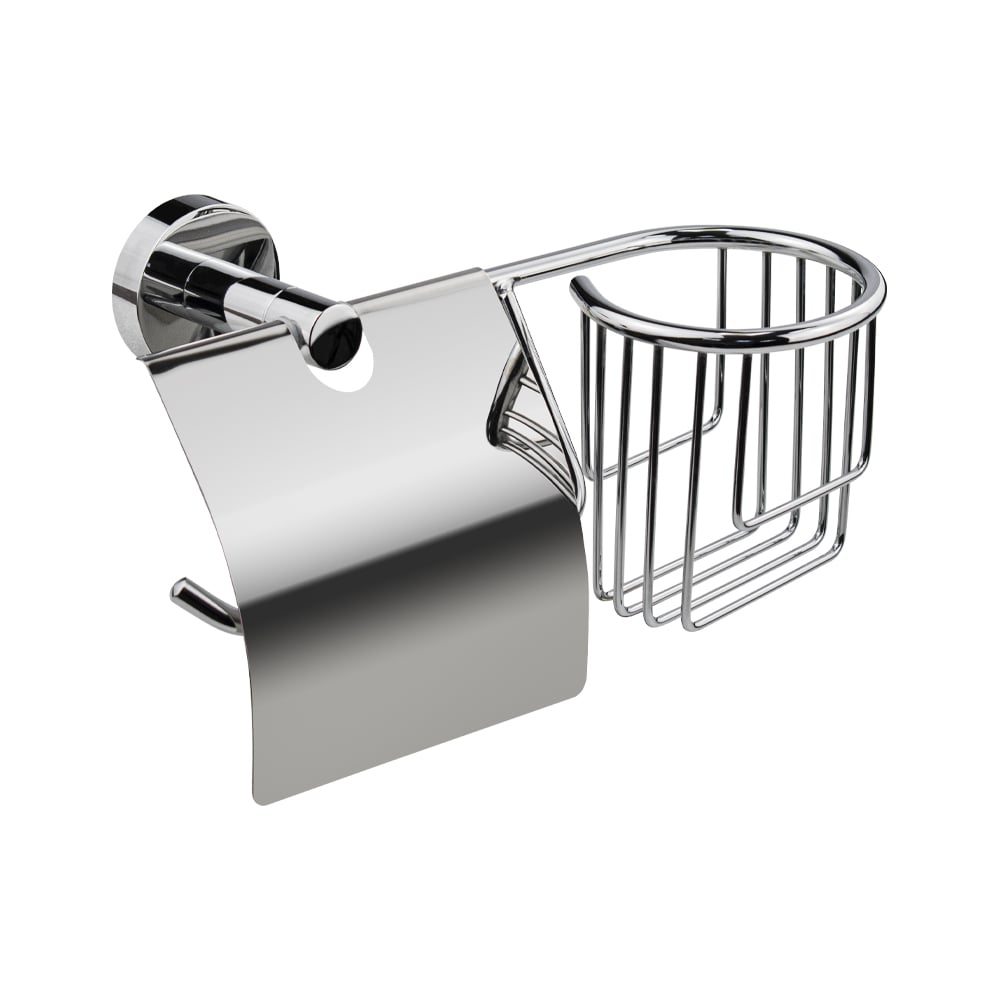 Изображение товара Держатель для туалетной бумаги и освежителя воздуха GFmark хром модель 79244