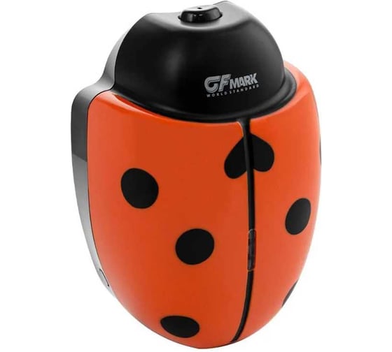 Изображение товара Сенсорный дозатор для жидкого мыла GFmark модель БОЖЬЯ КОРОВКА с окошком, пластик АБС, красный, с датчиком объёма жидкости и уровня заряда батарей, 1000 мл 725