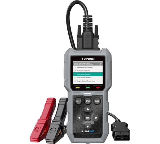 Изображение товара Диагностический сканер Topdon (со встроенным тестером акб) ArtiLink500B