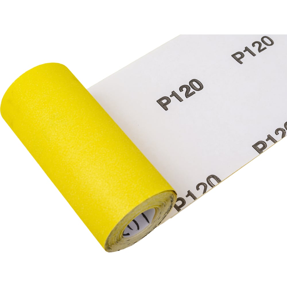 Изображение товара Рулон шлифовальный 115мм x 5м R120 Gigant GRS-101205 для дерева и красок Изображение товара Рулон шлифовальный 115мм x 5м R120 Gigant GRS-101205 для дерева и красок