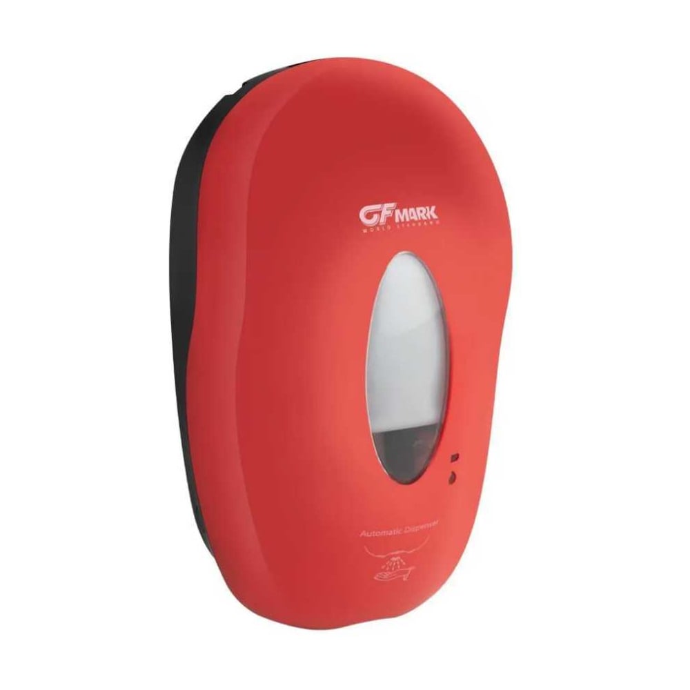 Изображение товара Сенсорный дозатор для жидкого мыла GFmark КОКОН 1000 мл настенный красный