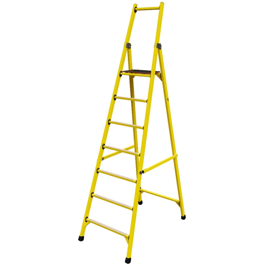 Изображение товара Стремянка стеклопластиковая профессиональная ООО ЛУЧ ССС-2,6Т-Ф40П высокая надежность