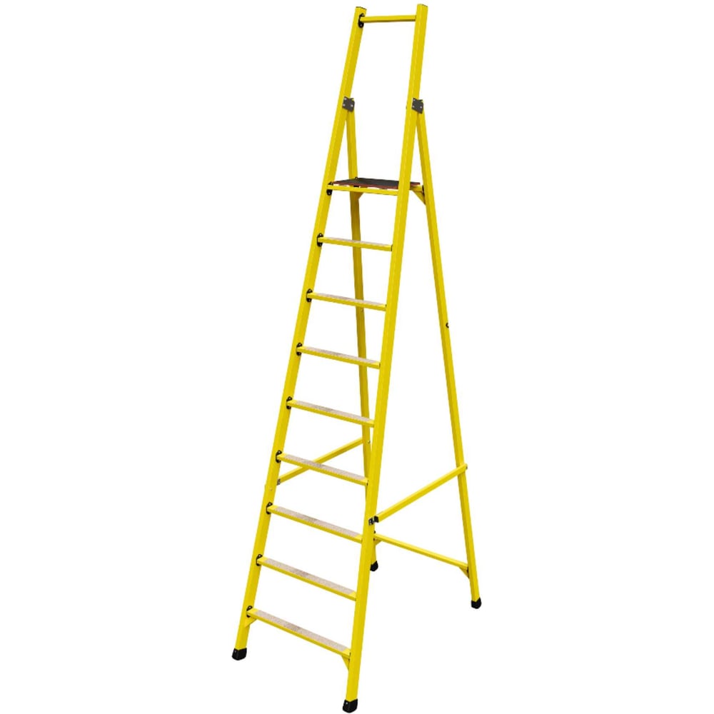 Изображение товара Стремянка диэлектрическая стеклопластиковая 9 ступеней ООО ЛУЧ ССС-3,1Т-Ф55П