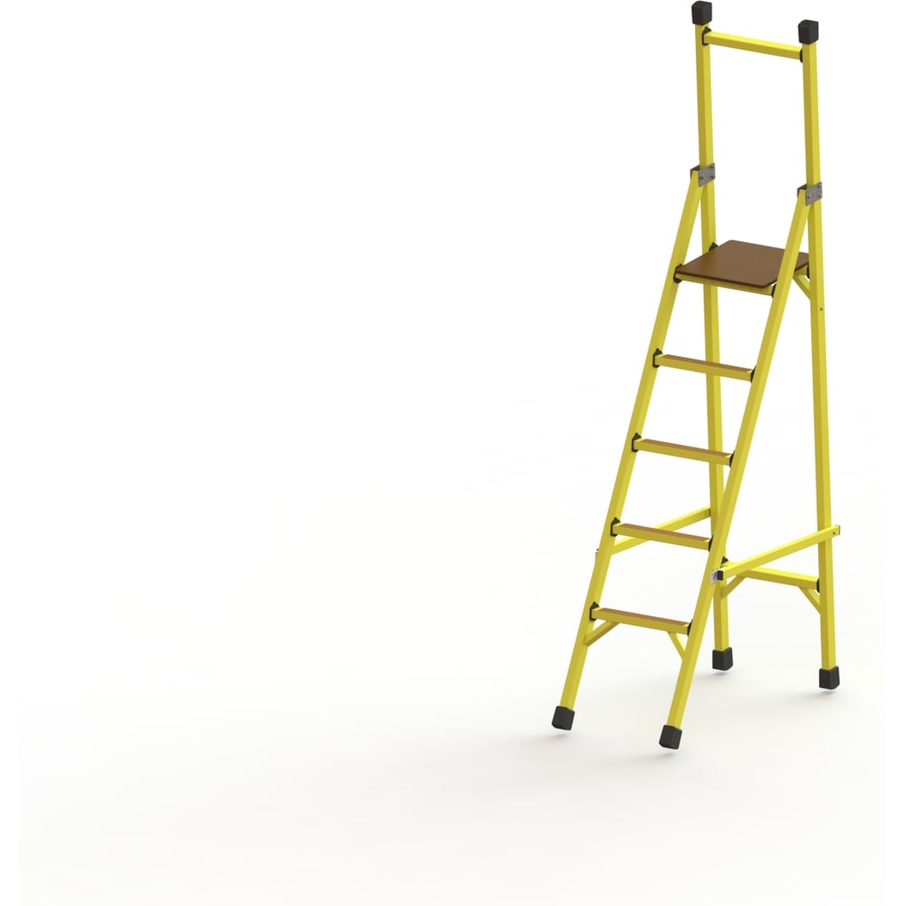 Изображение товара Стремянка диэлектрическая стеклопластиковая ООО ЛУЧ ССВ-2,0Т-Ф40П 3м профессиональная