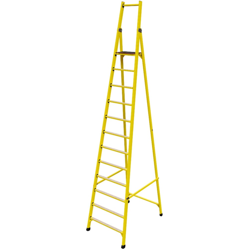 Изображение товара Стремянка диэлектрическая стеклопластиковая ССС-3,9Т-Ф55П от ЛУЧ