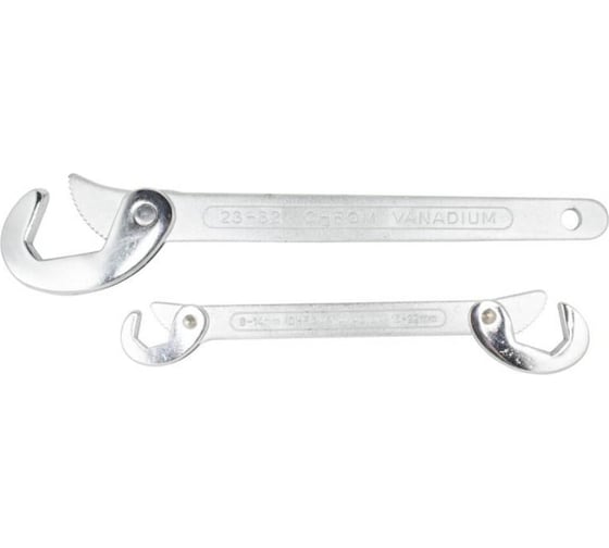 Изображение товара Набор ключей гаечных универсальных WMC TOOLS 2 предмета (9-14мм,23-32мм),в блистере WMC-102(50073)