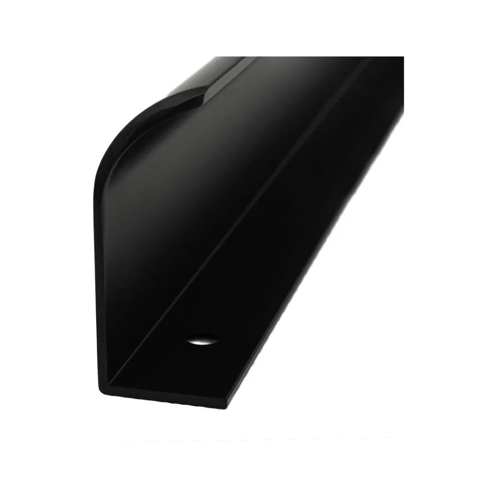 Изображение товара Ручка торцевая Kerron 1056/1197 мм матовый черный для мебели