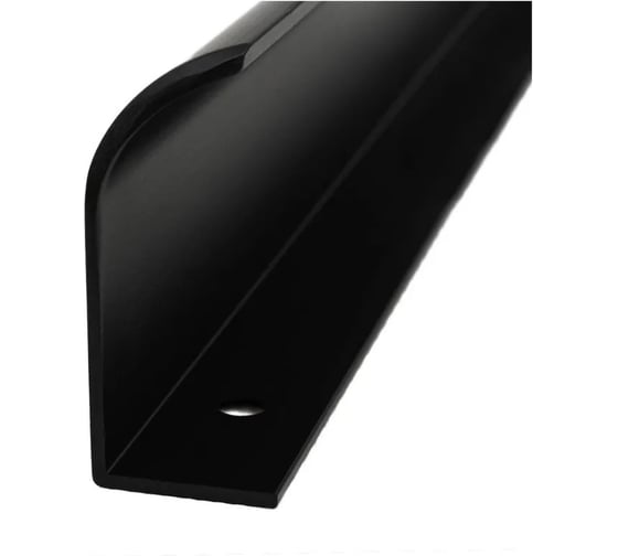 Изображение товара Ручка торцевая Kerron 1056/1197 мм, матовый черный RT-006-1200 BL