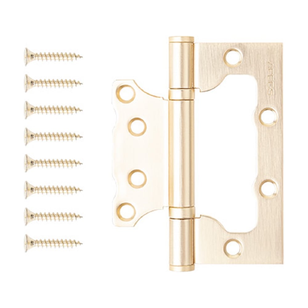 Изображение товара Накладная петля APECS 100x75 мм для дверей и оконных конструкций