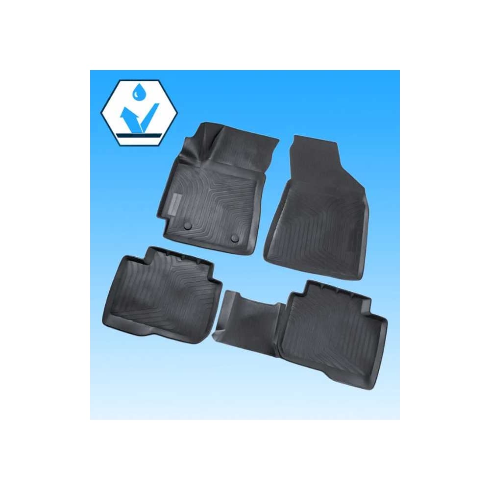 Изображение товара Коврики салона Rival для Changan Alsvin 2024 полиуретан черные бортики
