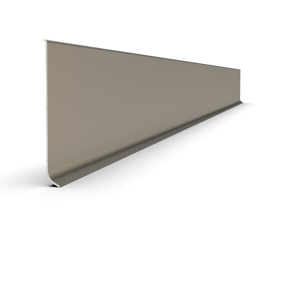 Изображение товара Плинтус алюминиевый ДИАЛ 100 мм шампань матовый 3 м влагостойкий скрытый монтаж