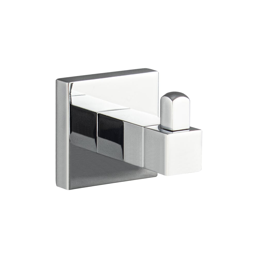 Изображение товара Крючок одинарный GFmark на квадратном основании хром 84114