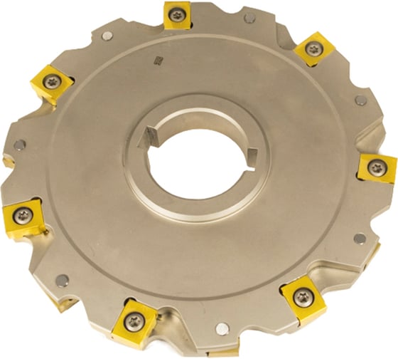 Изображение товара Фреза трехсторонняя 160х11х40 с механическим креплением 4гр пл-н с тан. креплением ZNHX T5 Z=14 (2х7) AS490-160.11.07.D40 Русский Инструмент ri.181.296