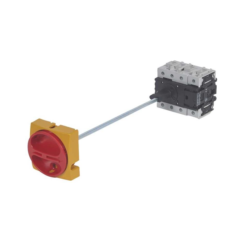 Изображение товара Выключатель-разъединитель Legrand накладной 4П 100А с рукояткой и нейтралью