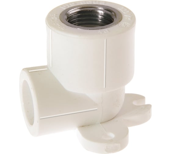 Изображение товара Уголок комбинированный КРОСС 20х1/2 F внутр резьба, уп. 10 шт. 3787